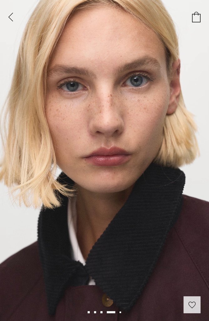 Mango mumlu görünümlü Parka - Görsel 4