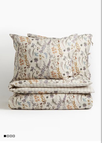 H&M Home H&M çift kişilik nevresim takımı