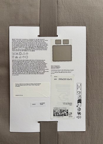 Beden H&M çift kişilik takım