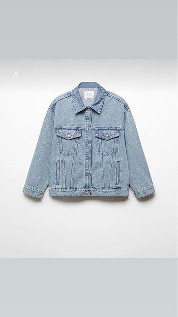 Mango Mango oversize denim mont