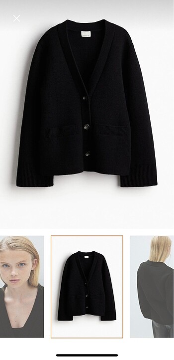 H&M hırka