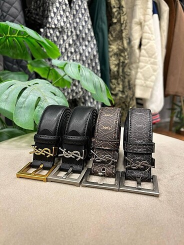 Beden Yves saint Laurent deri kemer
