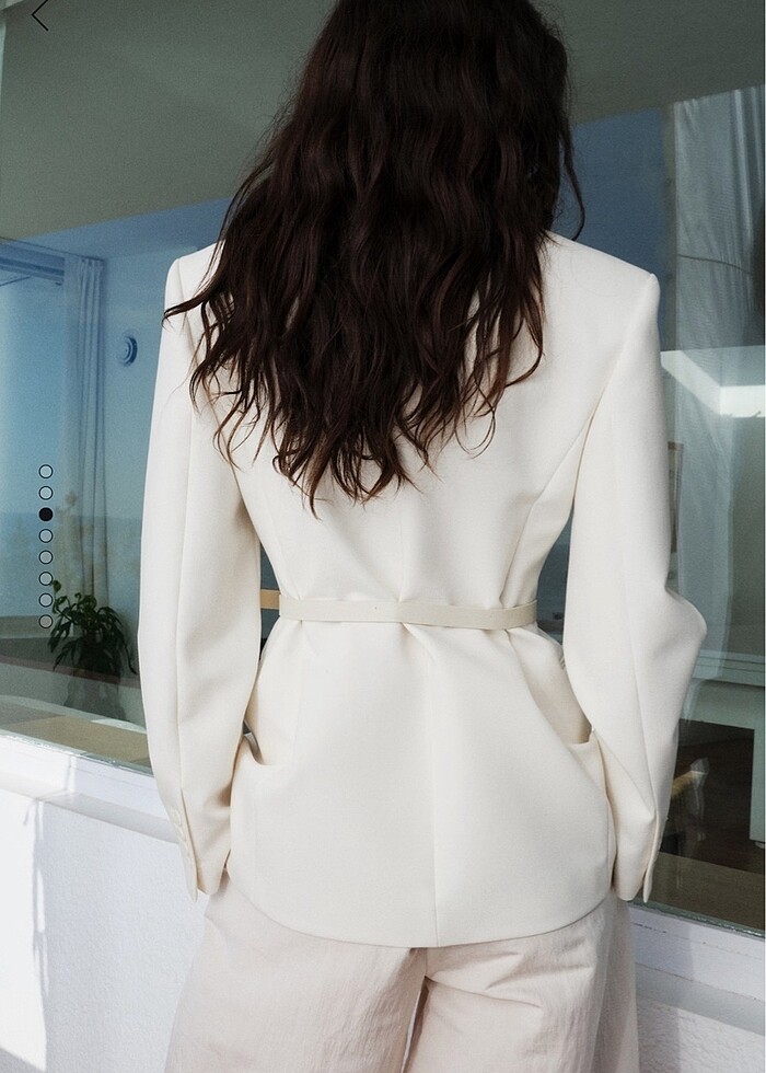 Mango kalıplı blazer ceket - Görsel 3