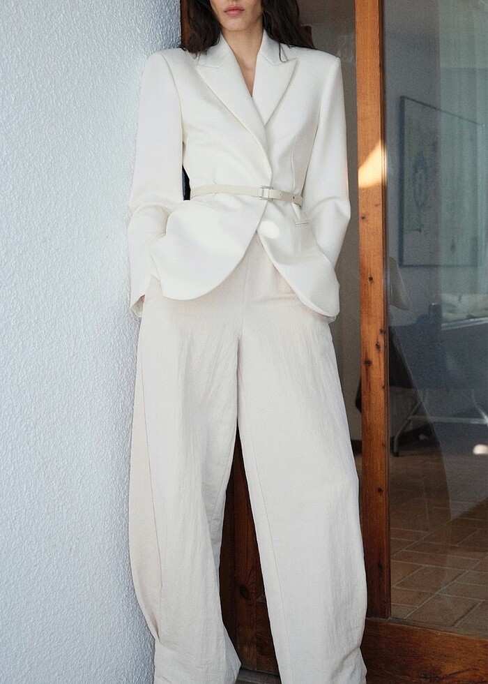 Mango kalıplı blazer ceket - Görsel 4