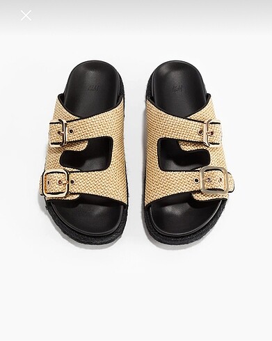 H&M hasır sandalet