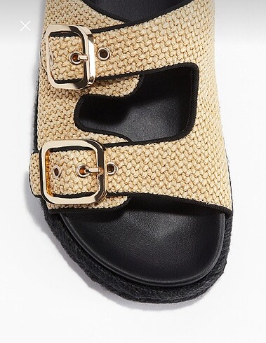 39 Beden H&M hasır sandalet