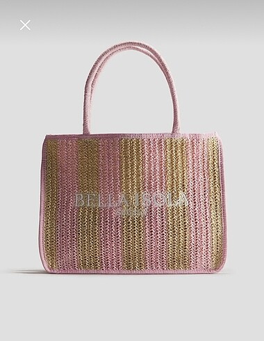 H&M hasır çanta