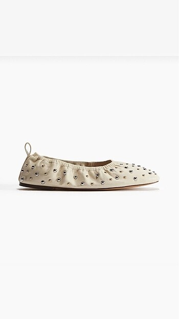 38 Beden H&M Zımbalı deri babet