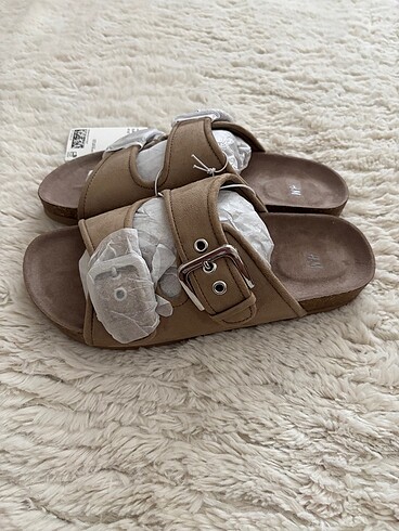 39 Beden kahverengi Renk H&M sandalet
