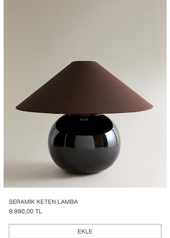 Zara Home ürünü