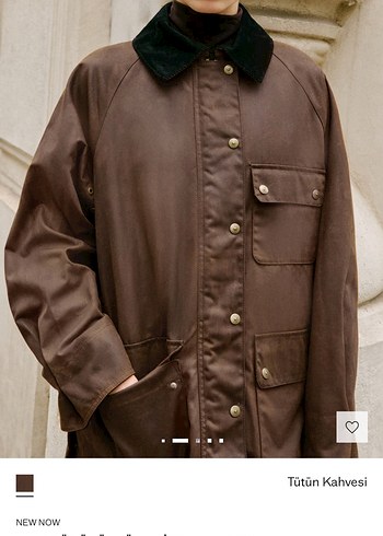 Mango mum görünümlü kadife yakalı parka - Görsel 4