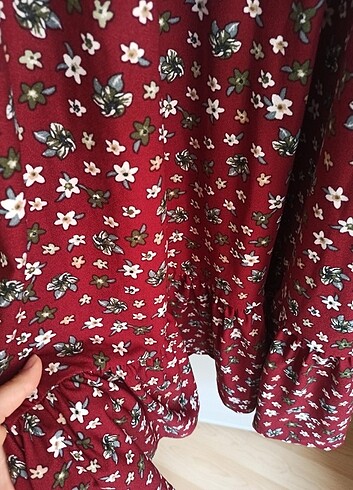 Yazlık Maxi Boy Elbise  - Görsel 5