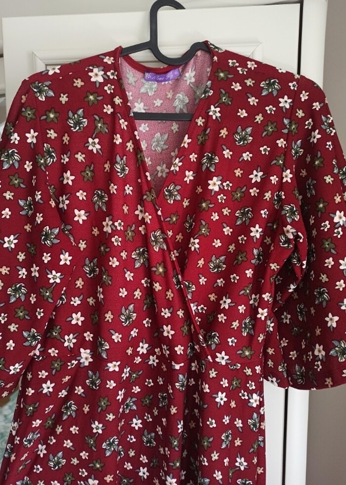 Yazlık Maxi Boy Elbise  - Görsel 4