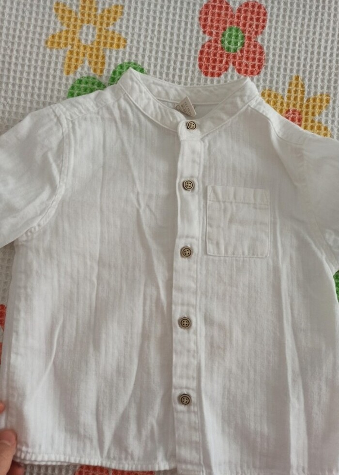 Erkek Bebek Gömlek Pantolon Takım  - Görsel 2