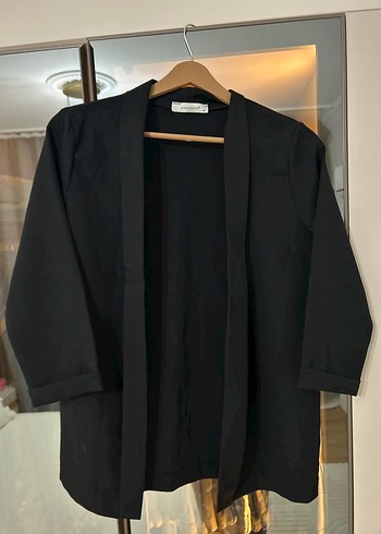 Diğer Siyah Kadın Midi Blazer