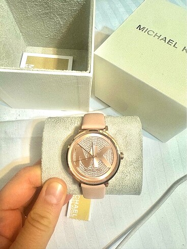 Orijinal Gercek Deri Michael Kors Kol Saati