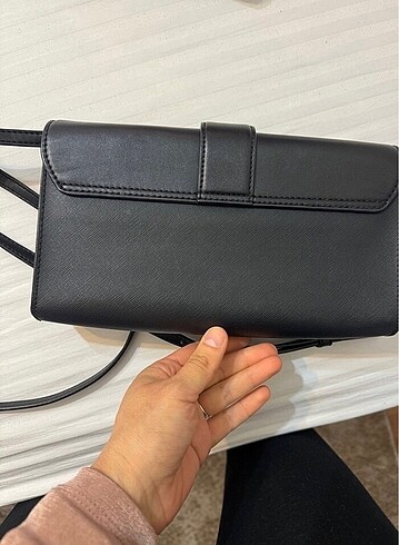 Beden siyah Renk Orijinal Michael Kors Gercek Deri Canta