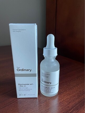 The Ordinary Niacinamide siyah nokta temizleyici