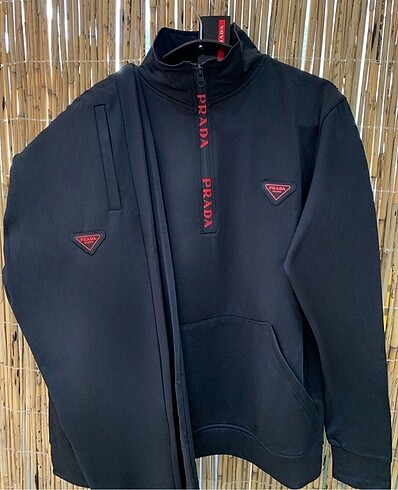 Prada Dalgıç Likralı Eşofman Takım(Etiketli)