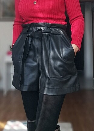 Zara deri şort 