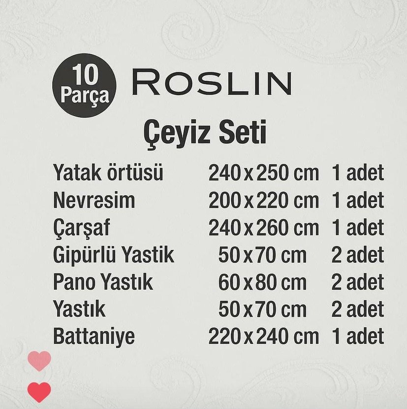 İşlemeli Beyaz Nevresim Takımı - Görsel 2