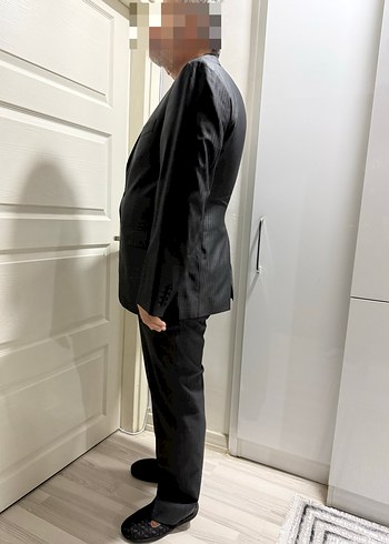 İtalyan marka Gri Erkek Takımı - Görsel 2