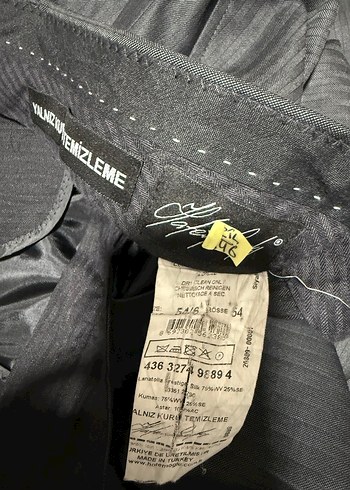 İtalyan marka Gri Erkek Takımı - Görsel 9