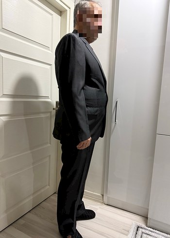 İtalyan marka Gri Erkek Takımı - Görsel 3