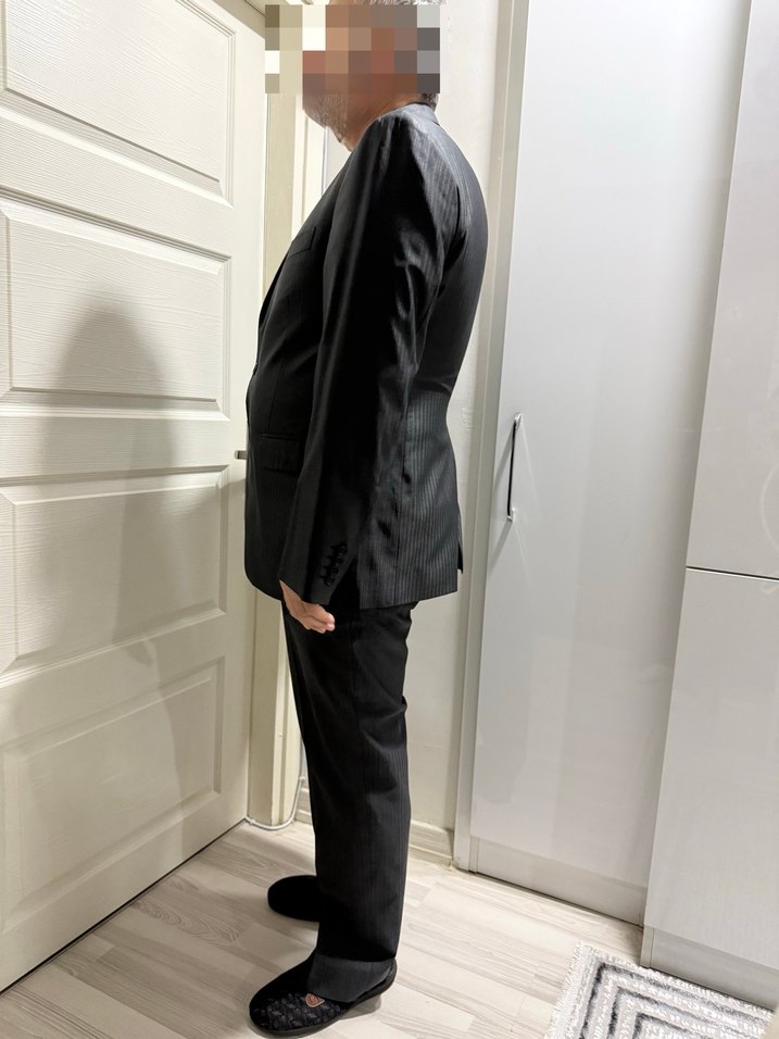 İtalyan marka Gri Erkek Takımı - Görsel 2