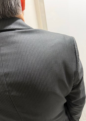 Koyu Gri Erkek Takım Elbise - Görsel 5