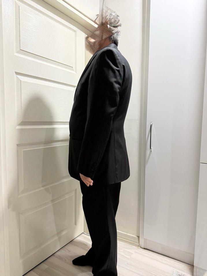 Koyu Gri Erkek Takım Elbise - Görsel 2