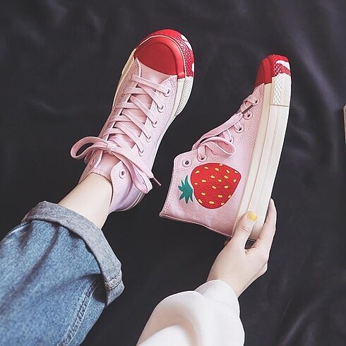s Beden pembe Renk lolita ayakkabı