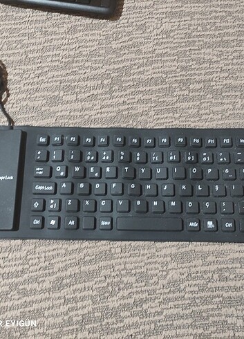 Yıkanabilir kablolu klavye 