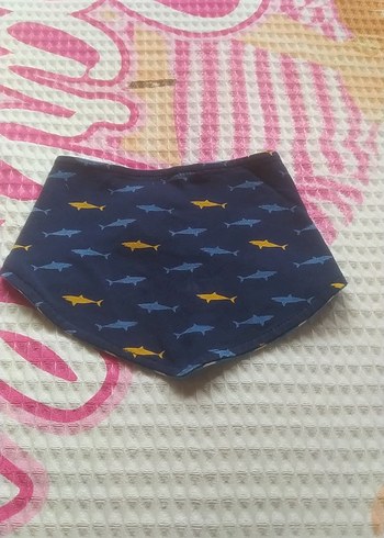 Renkli Baskılı Bebek Önlüğü flor önlük sıfır hiç kullanılmamış - Görsel 5