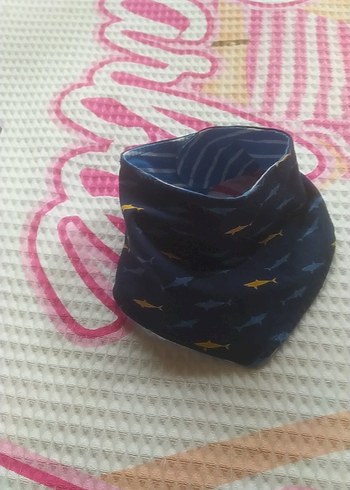 Renkli Baskılı Bebek Önlüğü flor önlük sıfır hiç kullanılmamış - Görsel 6