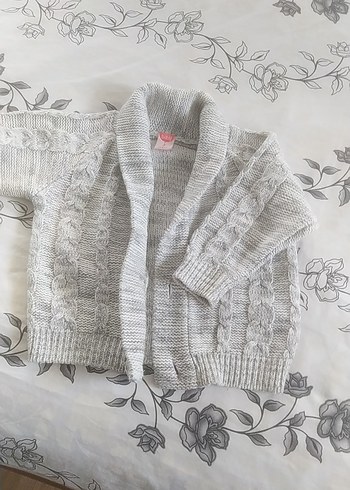 Gri Bohem Örgü erkek Hırka - Görsel 6