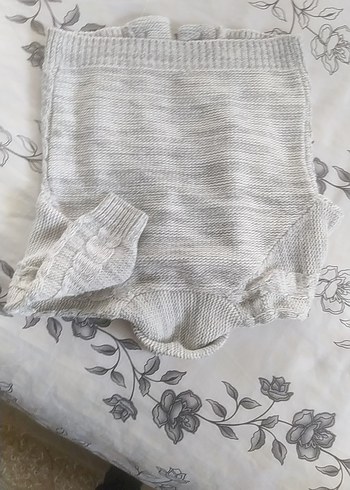 Gri Bohem Örgü erkek Hırka - Görsel 9