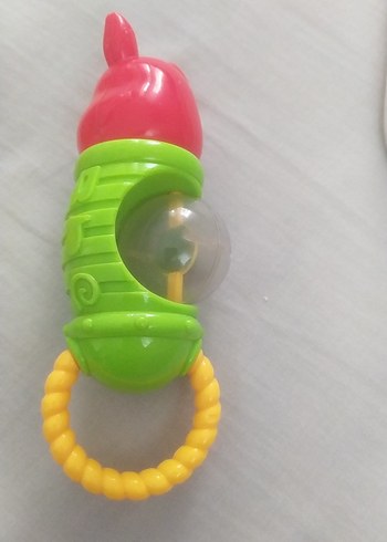 Renkli Diş Kaşıyıcı ve Çıngırak Seti bebek için uyumlu - Görsel 8