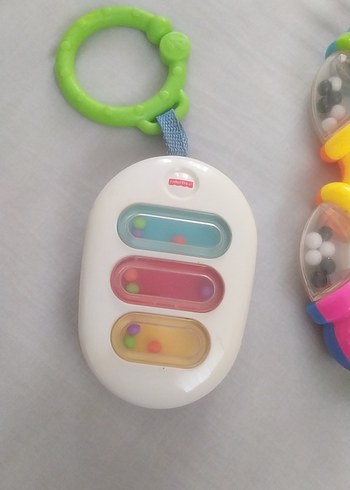Renkli Diş Kaşıyıcı ve Çıngırak Seti bebek için uyumlu - Görsel 2