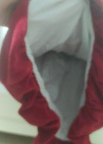 Puantiye Desenli Kız Çocuk Kırmızı Elbise - Görsel 16