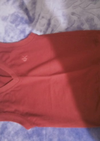 Kırmızı V Yakalı penye bordo süveter çocuk sıfır ürün - Görsel 12