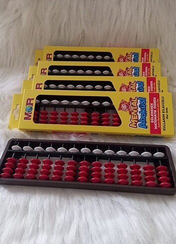 Beden 13 basamaklı mental soroban abaküs