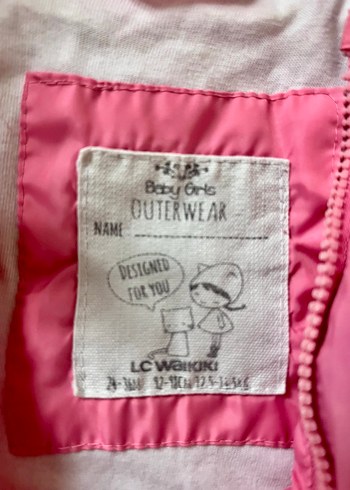 Kız Çocuk Pembe Kapüşonlu Yelek - Görsel 3