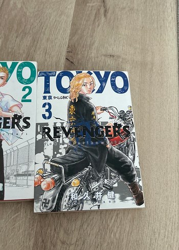 Beden Renk Tokyo Revengers 1-2-3 manga seti