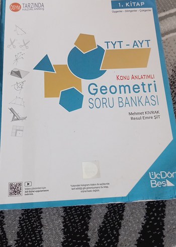 TYT-AYT Geometri Konu Anlatımlı Soru Bankası 1. Kitap
