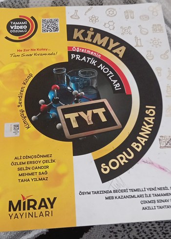 Miray Yayınları TYT Kimya Soru Bankası