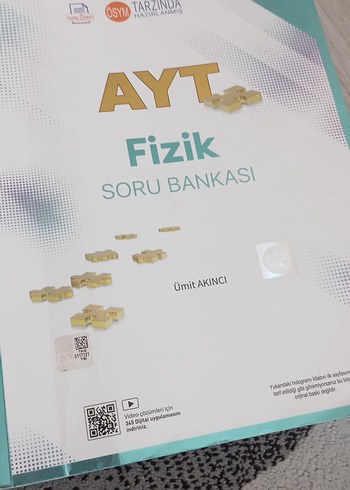 AYT Fizik Soru Bankası Ümit Akıncı
