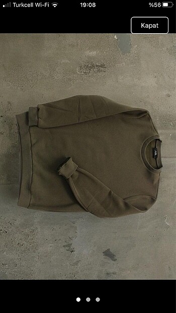 Oversize sweat