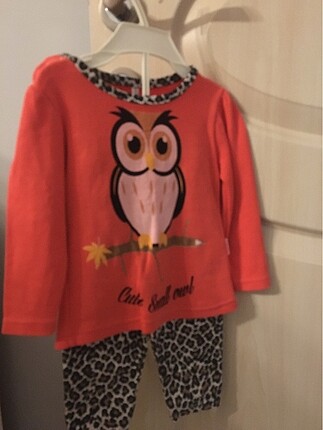 Kız Bebek 9 Ay Alt-Üst Takım