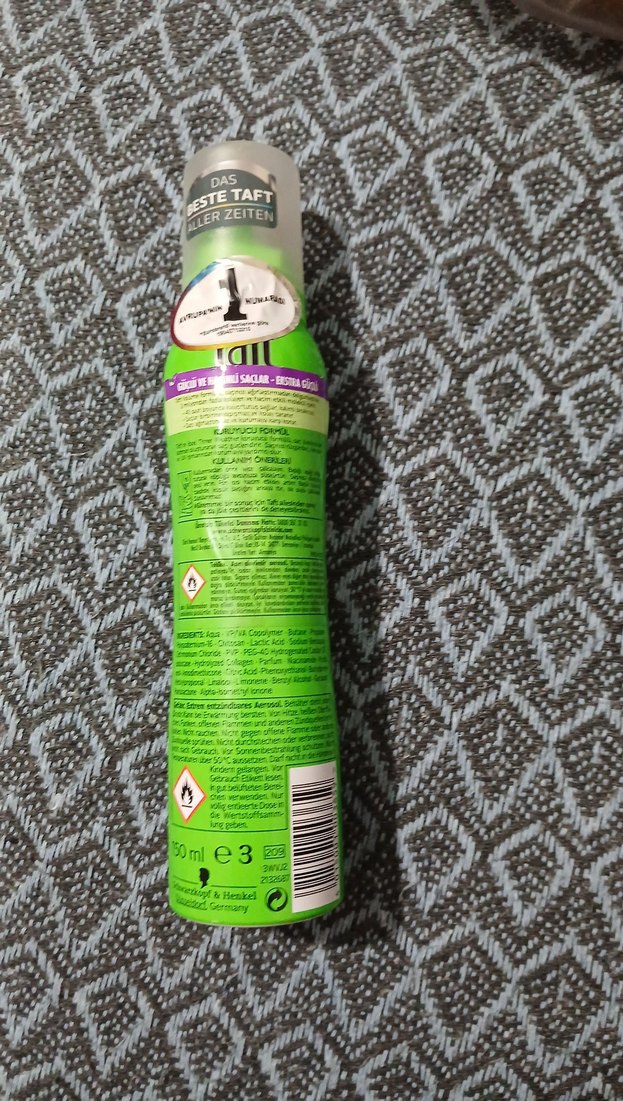 Schwarzkopf Taft Ekstra Güçlü Saç Köpüğü - Görsel 3